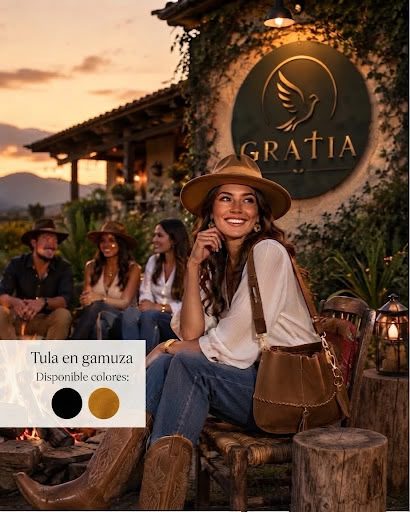 Bolso Tula Country Gamuza
