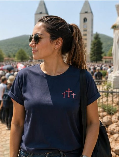 Camiseta Mujer Faith Over Fear, vista de frente