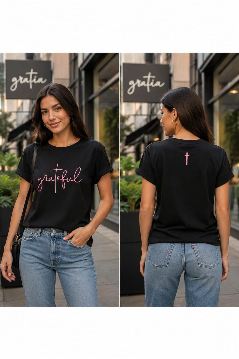 Camiseta Mujer Grateful